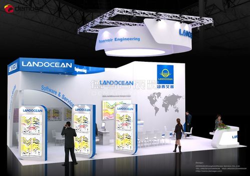 恒泰艾普石油天然氣服務展臺設計效果圖賞析