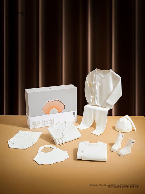 嬰兒禮盒套裝丨簡木視覺 新生禮寶寶服飾 產品創意攝影