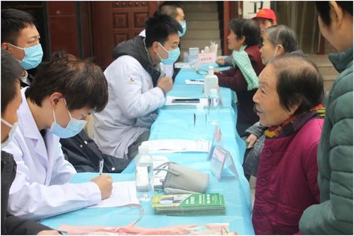 西安工會醫院 西安康復醫院義診進社區老人樂開心