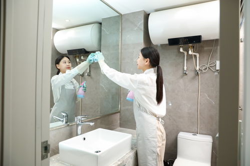 設圖網保姆保潔服務女性人物攝影圖 攝影